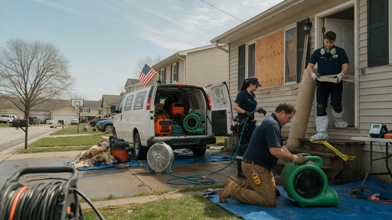 Water Damage Restoration in Erbacon, WV near me